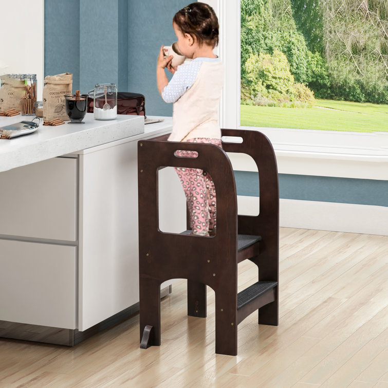 Kitchen step stool online chair